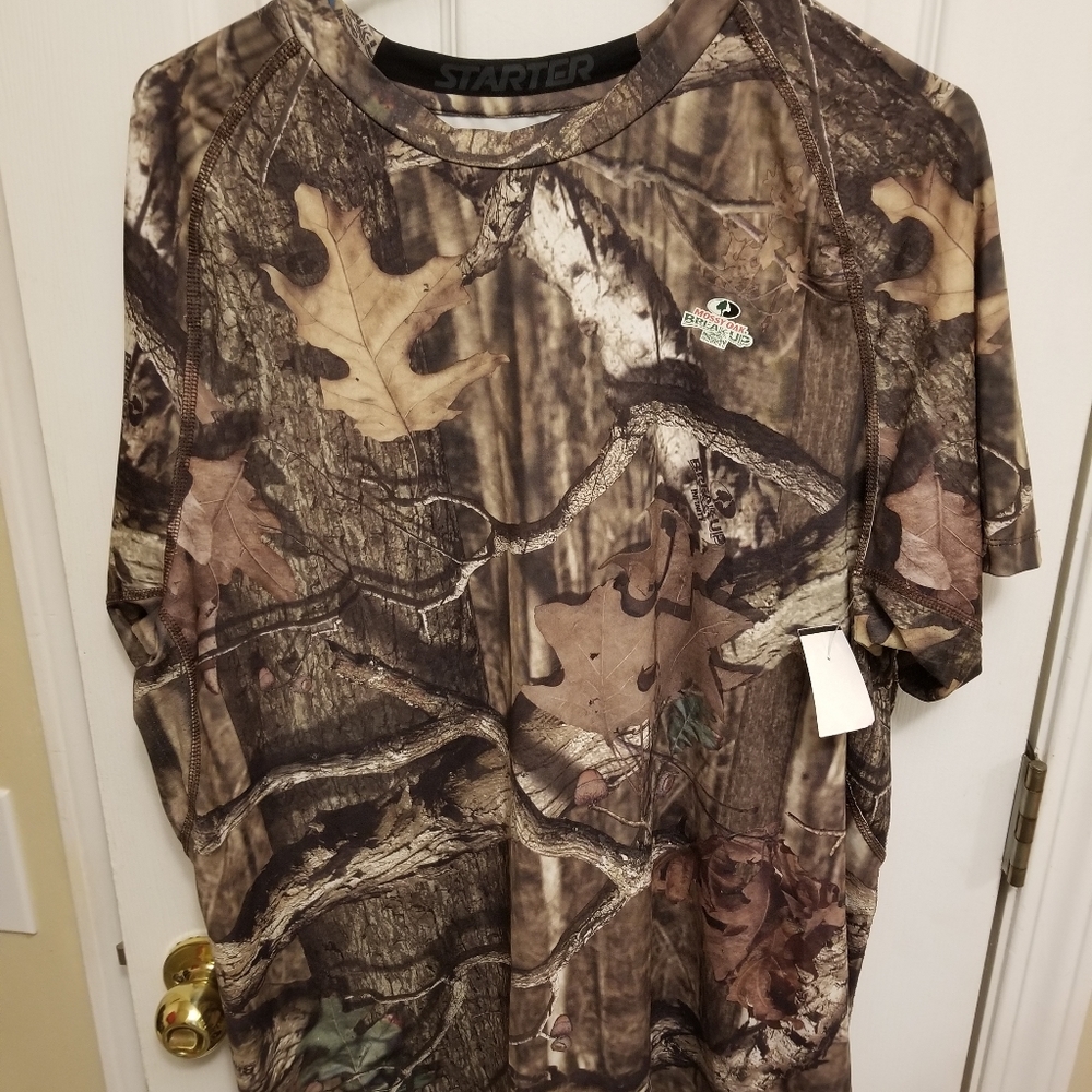 Mens NWT Mossy Oak Size 2XL Starter Hunting Shirt